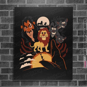 Shirts Posters / 4"x6" / Black Rise Of The King