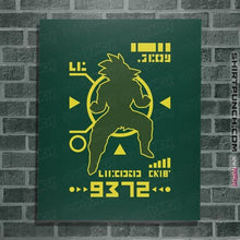 Load image into Gallery viewer, Shirts Posters / 4"x6" / Forest Saiyan Power Over 9000
