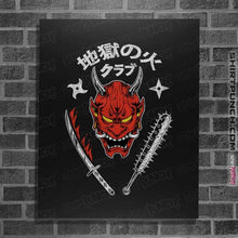 Load image into Gallery viewer, Secret_Shirts Posters / 4"x6" / Black Jigoku No Hi