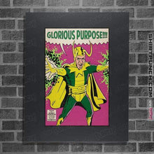 Load image into Gallery viewer, Shirts Posters / 4"x6" / Dark Heather Glorious Purpose!!!