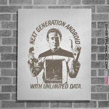 Load image into Gallery viewer, Shirts Posters / 4"x6" / White Data Plan