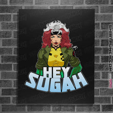 Load image into Gallery viewer, Shirts Posters / 4"x6" / Black Hey Sugah