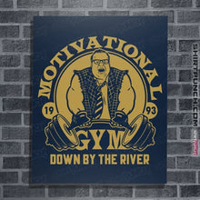 Load image into Gallery viewer, Secret_Shirts Posters / 4"x6" / Navy Foley's Gym