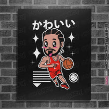 Load image into Gallery viewer, Shirts Posters / 4&quot;x6&quot; / Black Kawaii Leonard
