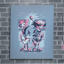 Load image into Gallery viewer, Last_Chance_Shirts Posters / 4"x6" / Powder Blue Race For The Future