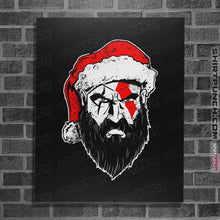 Load image into Gallery viewer, Secret_Shirts Posters / 4"x6" / Black God Of Christmas
