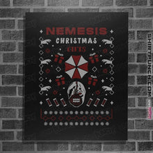 Load image into Gallery viewer, Shirts Posters / 4"x6" / Black Nemesis Christmas Ugly Sweater