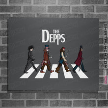 Load image into Gallery viewer, Shirts Posters / 4"x6" / Charcoal The Depps