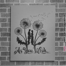 Load image into Gallery viewer, Daily_Deal_Shirts Posters / 4"x6" / Sports Grey As You Wish...