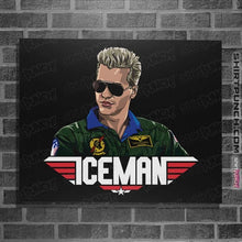 Load image into Gallery viewer, Daily_Deal_Shirts Posters / 4"x6" / Black Iceman