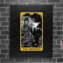 Load image into Gallery viewer, Shirts Posters / 4"x6" / Black Tarot The Empress