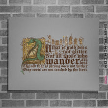 Load image into Gallery viewer, Daily_Deal_Shirts Posters / 4"x6" / Sports Grey All That Is Gold Does Not Glitter