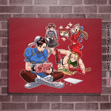 Load image into Gallery viewer, Daily_Deal_Shirts Posters / 4"x6" / Red Showoff