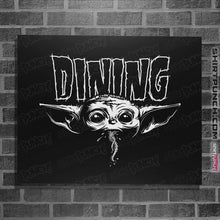 Load image into Gallery viewer, Shirts Posters / 4"x6" / Black The Glutton