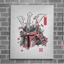 Load image into Gallery viewer, Daily_Deal_Shirts Posters / 4"x6" / White Bounty Samurai