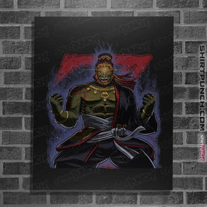 Daily_Deal_Shirts Posters / 4"x6" / Black Demon King