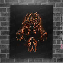 Load image into Gallery viewer, Shirts Posters / 4"x6" / Black Super Saiyan 4