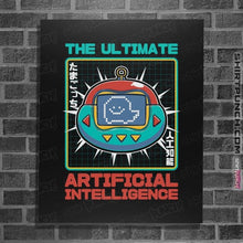 Load image into Gallery viewer, Daily_Deal_Shirts Posters / 4"x6" / Black Vintage Virtual Pet