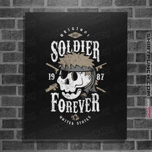Load image into Gallery viewer, Shirts Posters / 4&quot;x6&quot; / Black Soldier Forever
