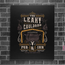Load image into Gallery viewer, Shirts Posters / 4"x6" / Black The Leaky Cauldron
