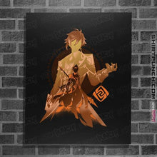 Load image into Gallery viewer, Shirts Posters / 4"x6" / Black Vago Mundo Zhongli