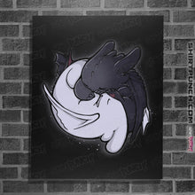 Load image into Gallery viewer, Shirts Posters / 4"x6" / Black Dragon Tao