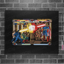 Load image into Gallery viewer, Daily_Deal_Shirts Posters / 4"x6" / Black New Age Of Supe