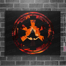 Load image into Gallery viewer, Daily_Deal_Shirts Posters / 4"x6" / Black The Fallen Knight