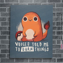 Load image into Gallery viewer, Shirts Posters / 4"x6" / Indigo Blue Firestarter