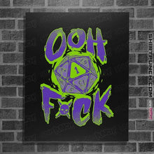 Load image into Gallery viewer, Daily_Deal_Shirts Posters / 4"x6" / Black Oh Heck