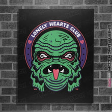 Load image into Gallery viewer, Daily_Deal_Shirts Posters / 4"x6" / Black So Lonely