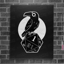 Load image into Gallery viewer, Secret_Shirts Posters / 4"x6" / Black Critical Crow
