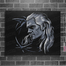 Load image into Gallery viewer, Shirts Posters / 4"x6" / Black Monster Slayer