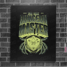 Load image into Gallery viewer, Daily_Deal_Shirts Posters / 4"x6" / Black I'm The Dungeon Master