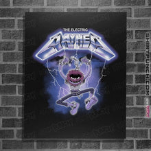 Load image into Gallery viewer, Daily_Deal_Shirts Posters / 4"x6" / Black The Electric Mayhem Metal