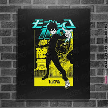 Load image into Gallery viewer, Shirts Posters / 4"x6" / Black Mob 100%
