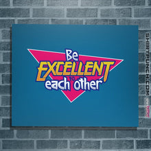 Load image into Gallery viewer, Shirts Posters / 4"x6" / Sapphire Party On Dudes