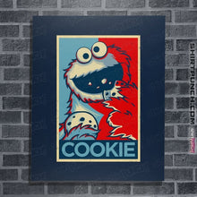 Load image into Gallery viewer, Daily_Deal_Shirts Posters / 4"x6" / Navy Cookie Hope