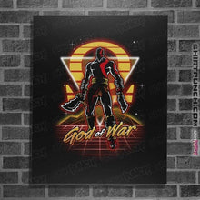 Load image into Gallery viewer, Shirts Posters / 4"x6" / Black Retro War God