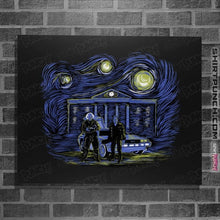 Load image into Gallery viewer, Daily_Deal_Shirts Posters / 4"x6" / Black Starry Future