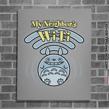 Load image into Gallery viewer, Shirts Posters / 4"x6" / Sports Grey My Neighbors Wifi