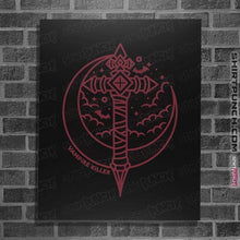 Load image into Gallery viewer, Shirts Posters / 4"x6" / Black Vampire Killer