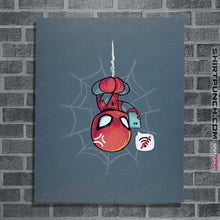 Load image into Gallery viewer, Secret_Shirts Posters / 4"x6" / Indigo Blue Can't Get On The Web