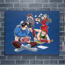 Load image into Gallery viewer, Secret_Shirts Posters / 4"x6" / Royal Blue Showoffs