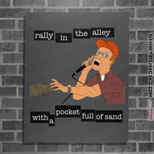 Load image into Gallery viewer, Shirts Posters / 4"x6" / Charcoal Pocket Full Of Sand