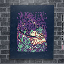 Load image into Gallery viewer, Secret_Shirts Posters / 4"x6" / Navy Zoro