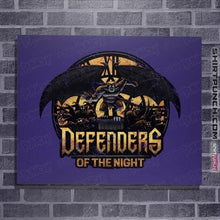 Load image into Gallery viewer, Shirts Posters / 4"x6" / Violet Defenders Of The Night
