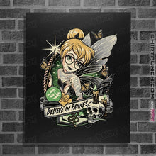 Load image into Gallery viewer, Daily_Deal_Shirts Posters / 4&quot;x6&quot; / Black Believe In Fairies

