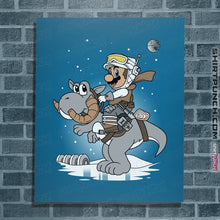 Load image into Gallery viewer, Secret_Shirts Posters / 4"x6" / Sapphire Mushroom Kingdom Strikes Back