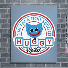 Load image into Gallery viewer, Daily_Deal_Shirts Posters / 4&quot;x6&quot; / Powder Blue A Tight Squeeze
